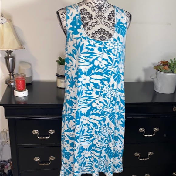 Pineapple Moon Dresses & Skirts - Pineapple Moon Sleeveless Mini Hawaiian Sundress Swim Suit Cover Size Me…